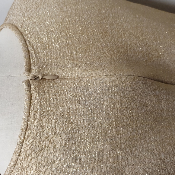 Country Road Gold shimmery Top Size XXS - Picture 4 of 7